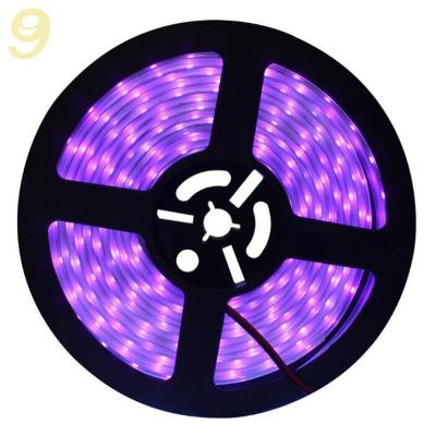 China Waterproof Disinfection 3535 5V 12V 254nm 265nm 270nm UVB UV UV-C Flexible Led Strip for sale