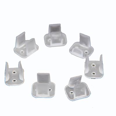 China Buildings neon led plastic mounting clips for silicone led neon rope light for making advertising signs and indoor or outdoor lighting for sale