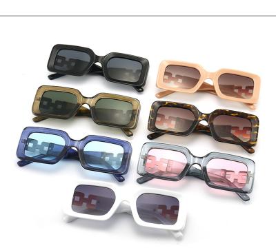 China 2022 fashion square vintage ladies sun glasses cheap uv400 woman dropshipping female shades sunglasses OEM ODM for sale