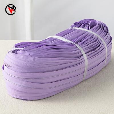 China Viable Factory Wholesale High Quality Nylon Zipper Bag Long Chain Zipper Roll #3 #5 #7 for sale