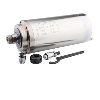 China 5.5KW CNC Spindle Motor 220V 380V Water Cooling ER25 DRILL Spindle For CNC Router Engraving for sale