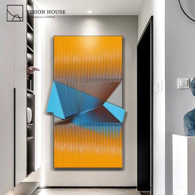 China Morden Abstract 3D Custom Home Decorative Painting Wall Art for sale