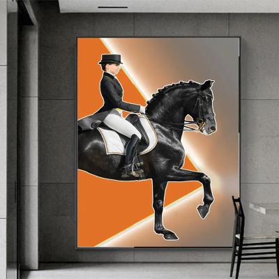 China Modern Custom Animal Paintings Led Decor Pictures Lighted Wall Art Led Wall Painting for sale