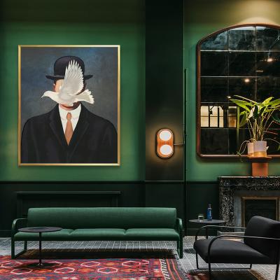 China Handmade Art Oil Painting Portrait Custom Hand Paint Canvas Modern Living Room Decoration Wall for sale