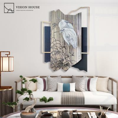 China Custom Creative 3D Metal Painting Decor Metal Wall Art Home Decoration for sale