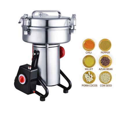 China DAMAI 800g Swing Stainless Steel Leaf Grinder Tea Weed Dry Grinder Machine 110V for sale