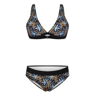 China 2023 New Design Swimwear Beachwear Custom Made Luxury Antibacterial Women Swimwear Bikini Two Piece Swimsuit for sale