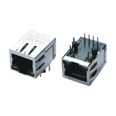 China J0011D21BNL RJ45 with Transformer / HY911105H RJ45 Connector With Integrated Magnetics for sale