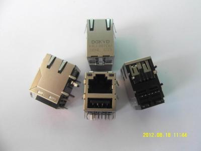 China Conector blindado RJ45 del USB en venta