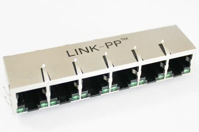 China El puerto multi aprobado CE RJ45 blindó la placa de circuito del conector usada en venta