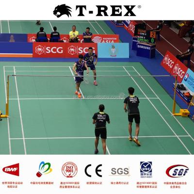 China Badminton Sports Used Badminton Court Flooring Badminton Sports Flooring Rubber Mat for sale