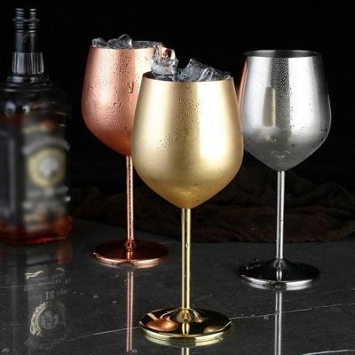 China Unbreakable Hot Selling Metal Gold and Silver Drop Proof Stylish Non-Fragile Drinking Tumbler 500ml for sale