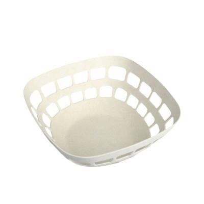 China 2022 hot sale quality viable bamboo fiber storage kitchen fruit biodegradable basket factory price for sale