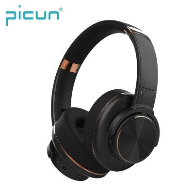 China Headband Picun ANC-02BE Protein Earmuff 50H Soft Gaming Time Over Ear Wireless Bluetooth ANC Earphone for sale