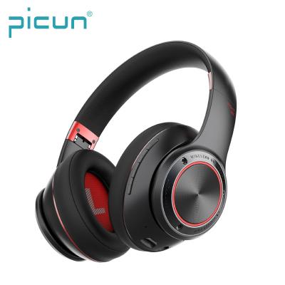 China Picun B27 Foldable Headband Over Ear Bass Wireless Headphone Bluetooth Headset Extra Ear for sale