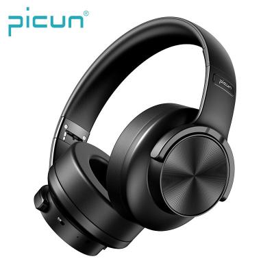 China Picun B8 Foldable Mobile Phone Headband BT Music Headset Bluetooth Earphone Stereo Radio for sale