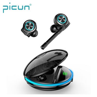 China Genuine In-Ear Picun W11-JX Gamer Ear Phone Game TWS Earbuds Wireless Bluetooth Earphone for sale