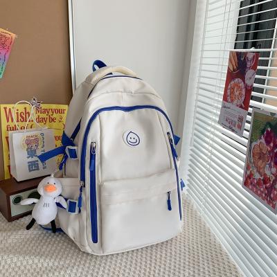 China Other Simple New Student Girls Boys High School Students Backpack School Bags Wholesale Computer Backpack for sale