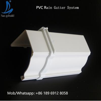 China PVC Rain Gutter Malaysia/Philippines/Kenya for sale