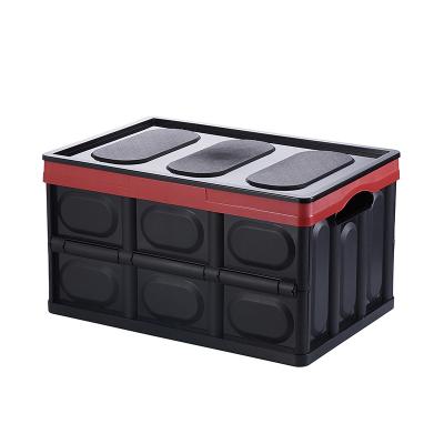 China OEM Container Box , Collapsible And Sustainable Plastic Collapsible Folding Crate For Storage And Moving for sale