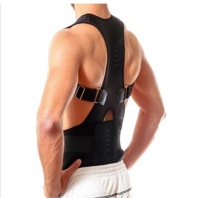 China Comfortable Adjustable SBR Correction Belt Breathable Magnetic Adult Body Shaping Corrector Body Posture Resting Hunchback Corrects Spine and Back Posture for sale