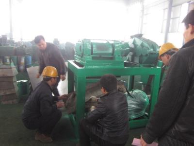 China double rollers granulator for organic fertilizer plant  for sale