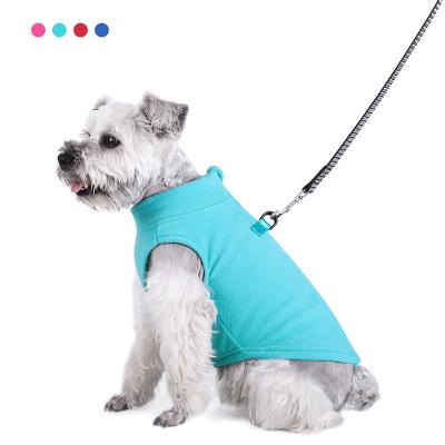 China Stocked Dog Clothes Winter Warm Pet Vest Zipper Jacket Coat For Small Medium Dogs Cats Pug Chihuahua for sale