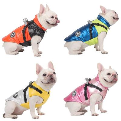 China Winter Stocked Warm Dog Clothes Small Medium Large Dogs Large Dogs Jacket Coat Chiwawa Padded Clothing French Bulldog Costume S-7XL for sale