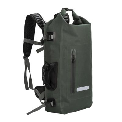 China Outdoor Waterproof PVC Dry Bag Foldable Backpack Water Sports Pack Roller Office Dry Bags Keeps Gear Dry Customized for sale