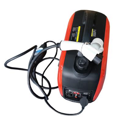 China Home/project/military use/commercial mobile charging AC 220V, EV charging use EV gasoline inverter genrrator sine wave generators for sale