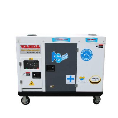 China Small Generator Provide Electric Power Made In China Fast Delivery 10kw Silent Diesel Generator For Home Use for sale