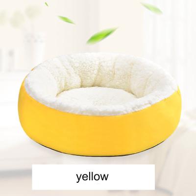 China Breathable Soft And Comfortable Lamb Down Cats Nest Warm In Winter Dog Kennel Pet Bed for sale