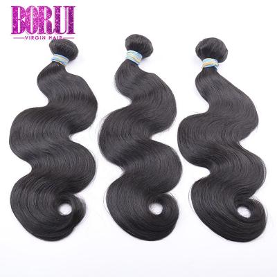 China silky straight wave 100 percent pervian ombre colored brazillian process body double wave body wave fumi virgin human hair bulk bundles with closure for sale