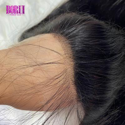 China 100 Virgin Indian Human Hair Lace Ear To Hot Selling Hd Ear Hair 13X4 New Trend Hd Lace Headband Swiss Straight Wholesale Unprocessed Peruvian Lace Frontal for sale