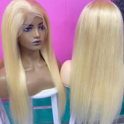 China BORUI 30in Water Wave Hd Natural Blonde Straight Full Lace Wig for sale