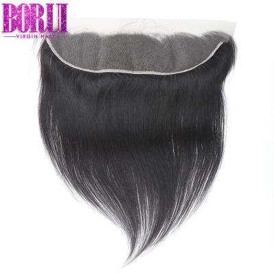 China HD Straight Lace Frontal Hot Selling Products HD Lace Headband 13*4 Invisible Straight Cuticle Aligned Brazilian Human Hair Top Grade Real Headband for sale