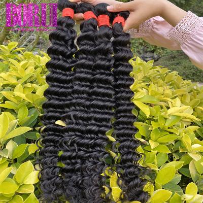 China No Snynetic Hair One Distributor Gray Or Virgin Cuticle Aligned Hair 8-32 Inch Hair Bundles Virgin Deep Raw Malaysian Hair Good Wave Price With High Quality for sale