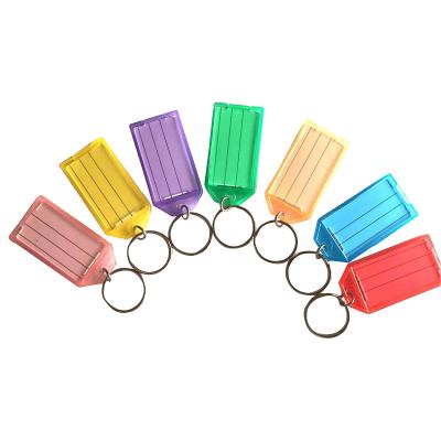 China Wholesale Plastic Gift Printing Logo Copper Metal Plastic Acrylic Custom Key Chain for sale