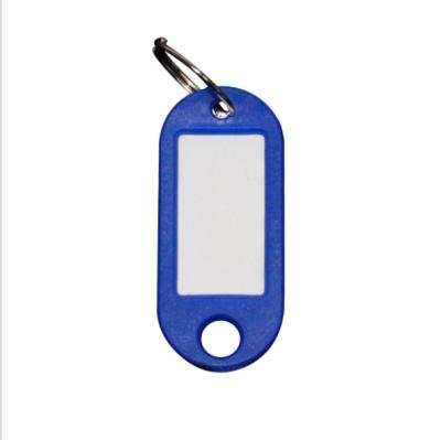 China Plastic Portable Plastic Key Tag Key Chain Accessory For Office Apartment Key Tracking Key Chain for sale