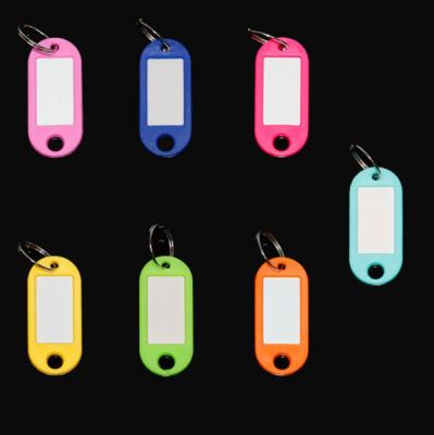 China Custom Wholesale Desktop Plastic Key Chain Key Indicators Plastic For Hotel Dorms Key Chain for sale