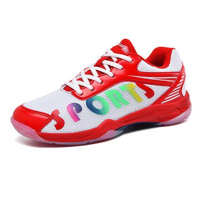 China New badminton shoes men women anti slip rubber volleyball professional zapatillas lightweight tennis sneakers for couples for sale