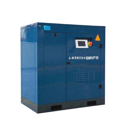 China KAISHAN 15KW 20HP 10bar VSD BMVF 15 Stationary Lubricated Energy Saving Screw Air Compressor for sale