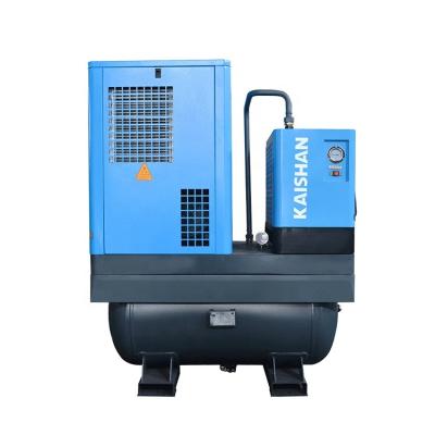 China Factory direct sale lubricated with dryer and filter air compressor combined Oilless air compressor for sale