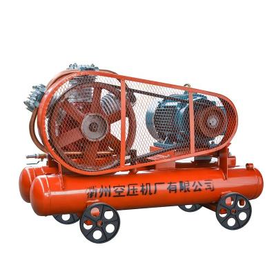 China Lubricated Air Compressor 3 Cylinder 5bar W-1.8/5 Piston Moving Piston Air Compressor for sale