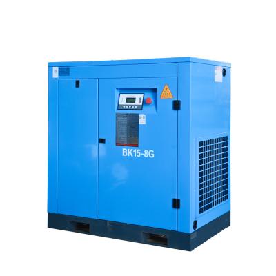 China Hot Sale 15kw 8bar BK15-8 Lubricated Air Compressor Boreas Series Industrial Screw Air Compressor for sale