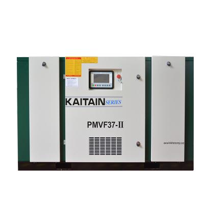 China Kaishan new type lubricated electric motor screw air compressor ac rotary screw air compressor for sale