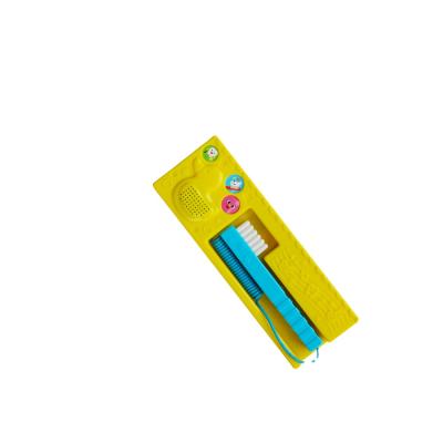 China Can be toys/gifts/with sound books low price toothbrush modeling sound music chip module with led light for kids books for sale