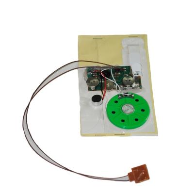 China Personal Record Low Noise Price Button-Recordable Audio Module Greeting Card Noise Modules for sale