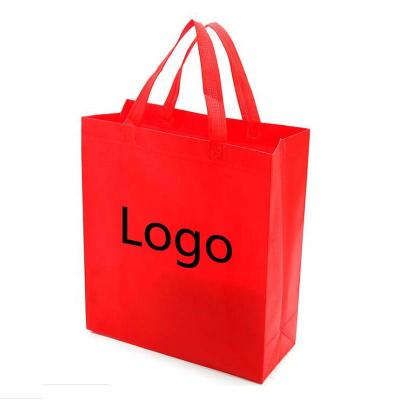 China AZO Free Logo and Image Tote Bag Reusable Shopping Bag Non Woven Ultrasonic With Logos for sale