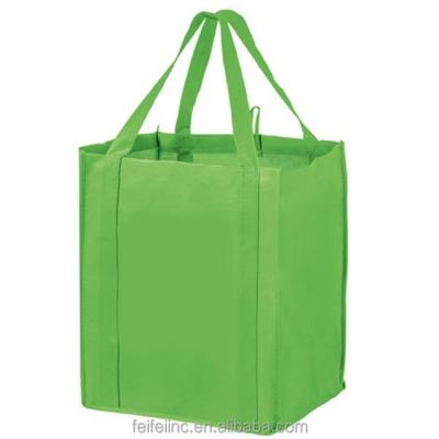 China Eco - Friendly PP Non Woven Bags For Shopping Flat Bottom Biodegradable Nonwoven Shopping Bag for sale